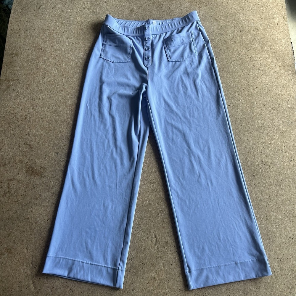 Halara Women's DayStretch High Waisted Wide Leg Casual Pants Pockets Size XL